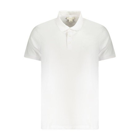 CALVIN KLEIN POLO MANICHE CORTE UOMO BIANCO
