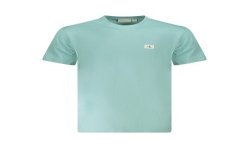 CALVIN KLEIN T-SHIRT MANICHE CORTE UOMO AZZURRO