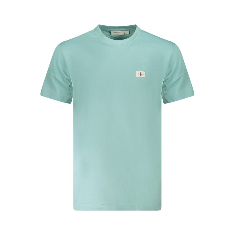 CALVIN KLEIN T-SHIRT MANICHE CORTE UOMO AZZURRO CALVIN KLEIN T-SHIRT MANICHE CORTE UOMO AZZURRO