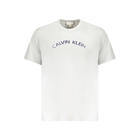 CALVIN KLEIN T-SHIRT MANICHE CORTE UOMO GRIGIO