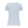 CALVIN KLEIN T-SHIRT MANICHE CORTE DONNA AZZURRO