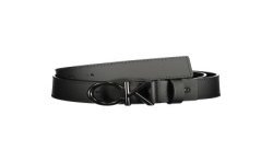 CALVIN KLEIN CINTURA IN PELLE UOMO NERO