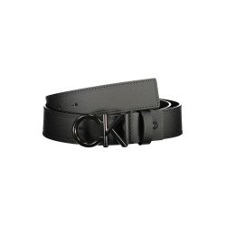 CALVIN KLEIN CINTURA IN PELLE UOMO NERO