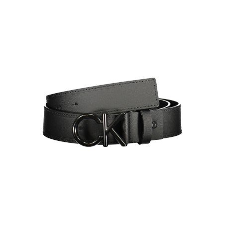 CALVIN KLEIN CINTURA IN PELLE UOMO NERO