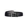 TOMMY HILFIGER CINTURA IN PELLE UOMO BLU