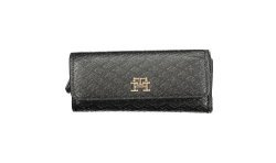 TOMMY HILFIGER PORTAFOGLIO DONNA NERO