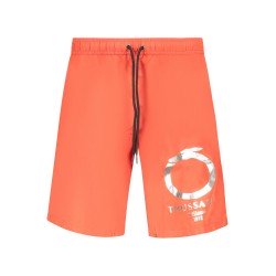 TRUSSARDI PANTALONE SHORT UOMO ROSSO