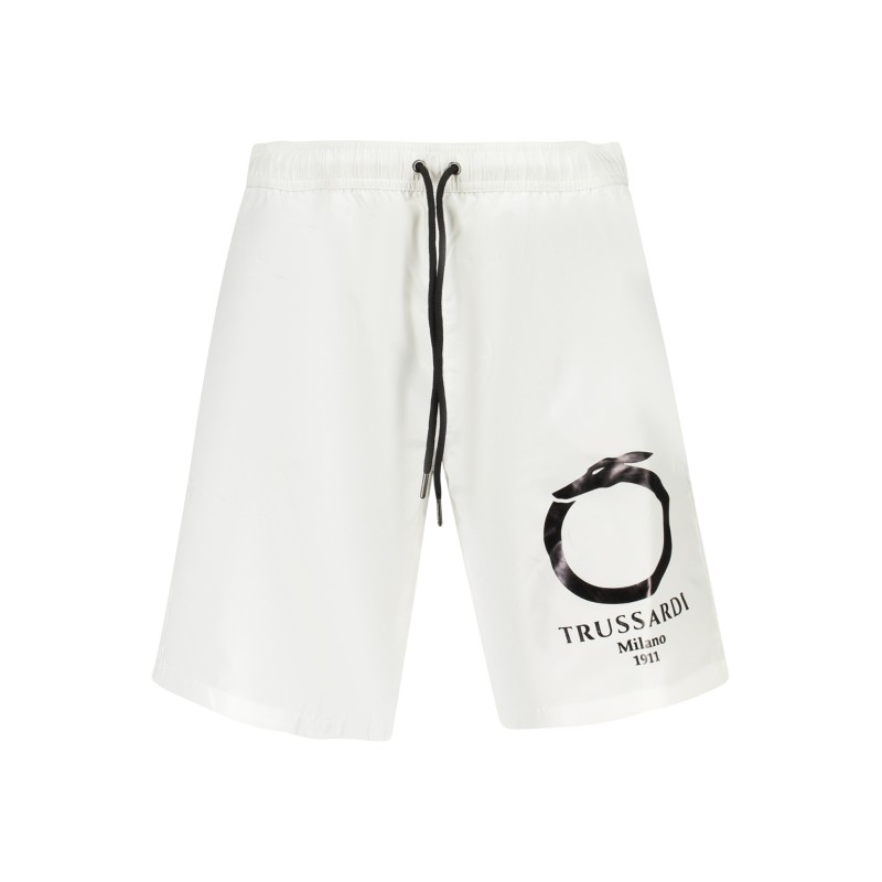 TRUSSARDI PANTALONE SHORT UOMO BIANCO TRUSSARDI PANTALONE SHORT UOMO BIANCO