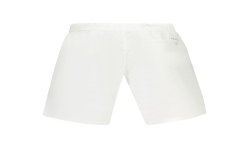 TRUSSARDI PANTALONE SHORT UOMO BIANCO