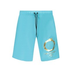 TRUSSARDI PANTALONE SHORT UOMO AZZURRO