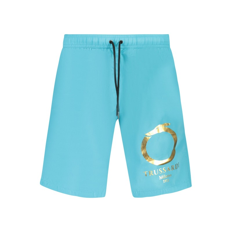 TRUSSARDI PANTALONE SHORT UOMO AZZURRO TRUSSARDI PANTALONE SHORT UOMO AZZURRO