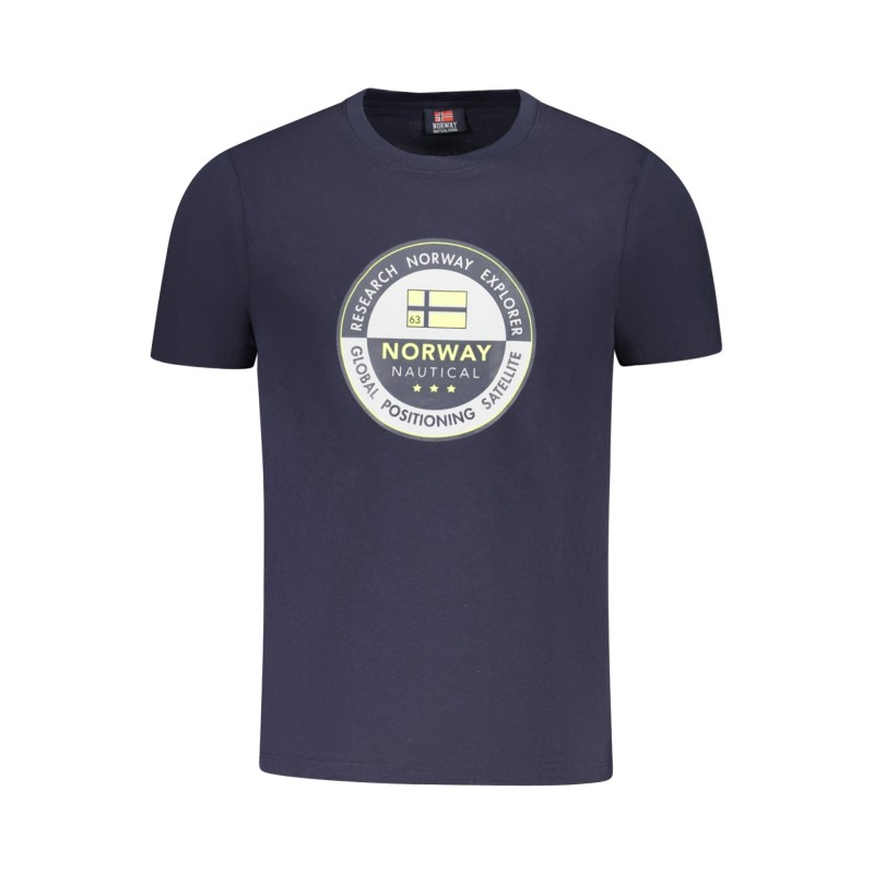 NORWAY 1963 T-SHIRT MANICHE CORTE UOMO BLU NORWAY 1963 T-SHIRT MANICHE CORTE UOMO BLU