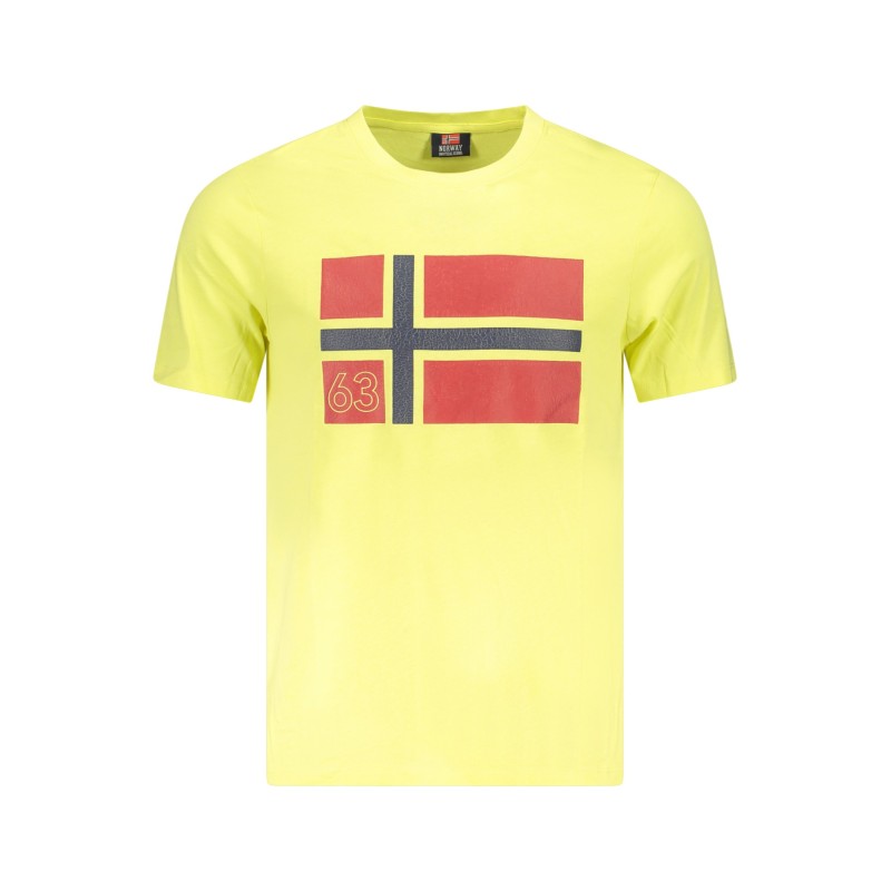 NORWAY 1963 T-SHIRT MANICHE CORTE UOMO GIALLO NORWAY 1963 T-SHIRT MANICHE CORTE UOMO GIALLO
