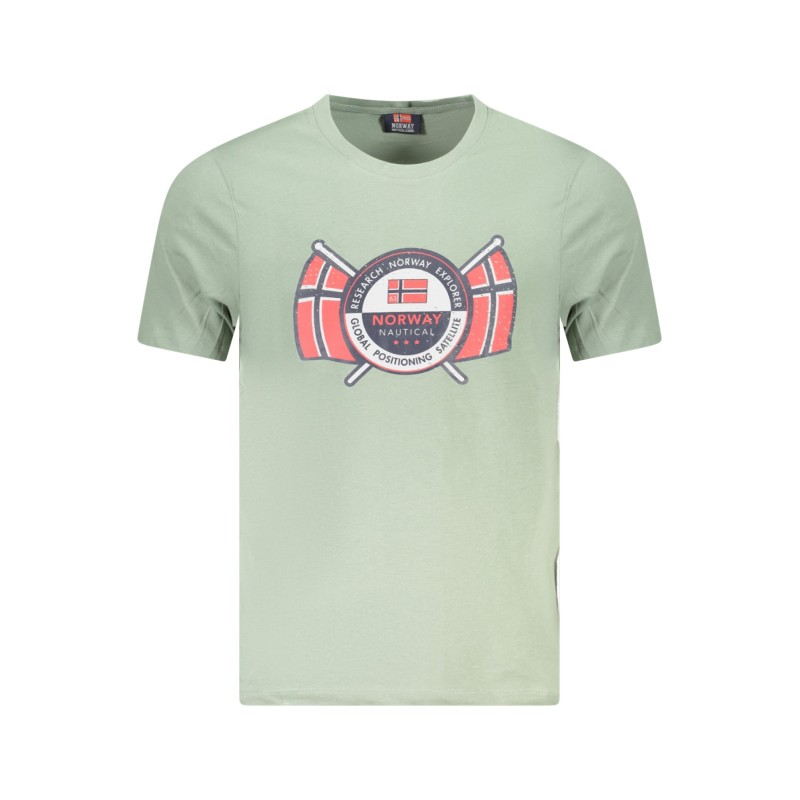 NORWAY 1963 T-SHIRT MANICHE CORTE UOMO VERDE NORWAY 1963 T-SHIRT MANICHE CORTE UOMO VERDE