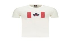 NORWAY 1963 T-SHIRT MANICHE CORTE UOMO BIANCO