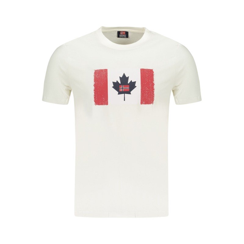 NORWAY 1963 T-SHIRT MANICHE CORTE UOMO BIANCO NORWAY 1963 T-SHIRT MANICHE CORTE UOMO BIANCO
