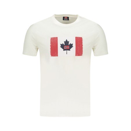 NORWAY 1963 T-SHIRT MANICHE CORTE UOMO BIANCO