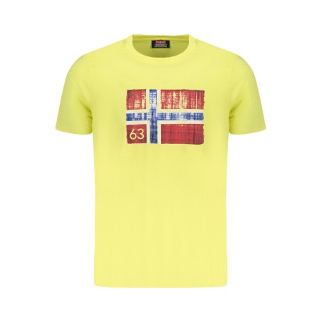 NORWAY 1963 T-SHIRT MANICHE CORTE UOMO GIALLO