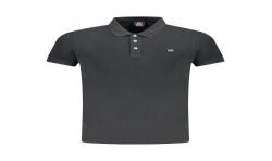 NORWAY 1963 POLO MANICHE CORTE UOMO NERO