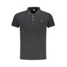 NORWAY 1963 POLO MANICHE CORTE UOMO NERO