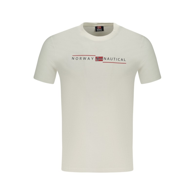 NORWAY 1963 T-SHIRT MANICHE CORTE UOMO BIANCO NORWAY 1963 T-SHIRT MANICHE CORTE UOMO BIANCO