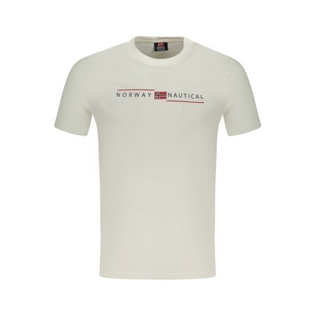 NORWAY 1963 T-SHIRT MANICHE CORTE UOMO BIANCO