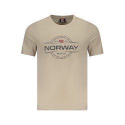 NORWAY 1963 T-SHIRT MANICHE CORTE UOMO BEIGE