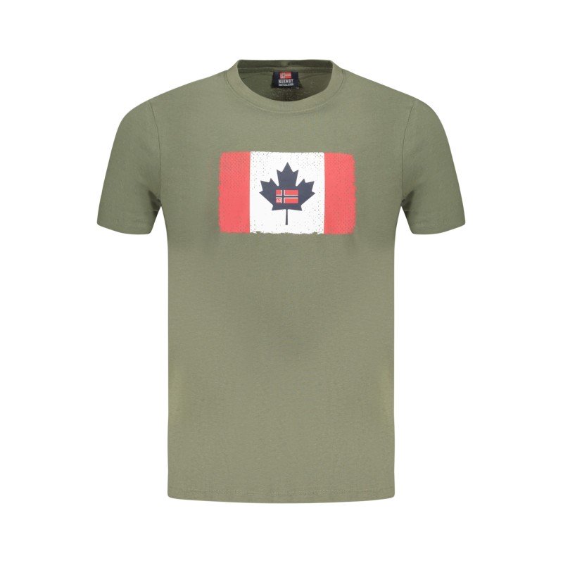 NORWAY 1963 T-SHIRT MANICHE CORTE UOMO VERDE NORWAY 1963 T-SHIRT MANICHE CORTE UOMO VERDE