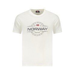 NORWAY 1963 T-SHIRT MANICHE CORTE UOMO BIANCO