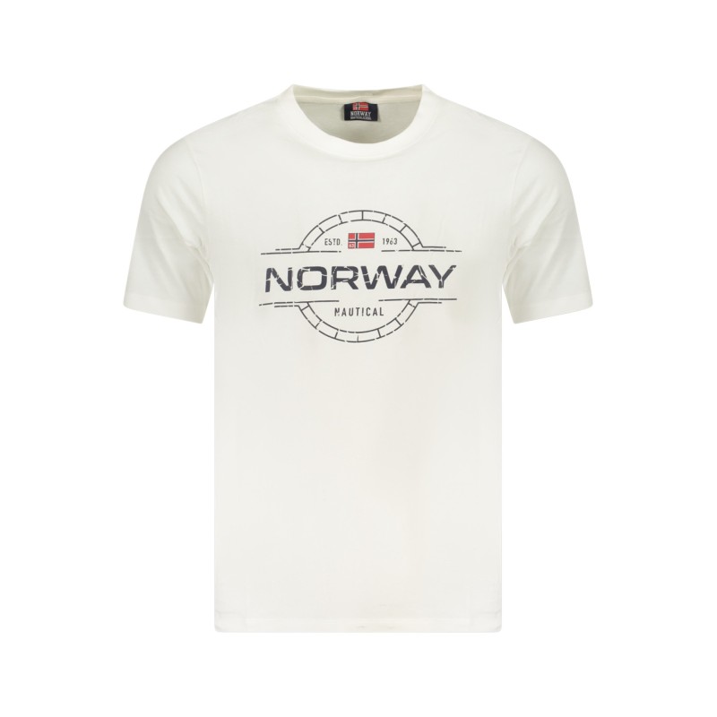 NORWAY 1963 T-SHIRT MANICHE CORTE UOMO BIANCO NORWAY 1963 T-SHIRT MANICHE CORTE UOMO BIANCO