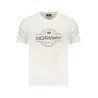 NORWAY 1963 T-SHIRT MANICHE CORTE UOMO BIANCO