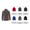 Micropile ASPEN PLUS bicolore uomo, zip intera 8mm in plastica nera