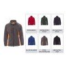 Micropile ASPEN PLUS bicolore uomo, zip intera 8mm in plastica nera