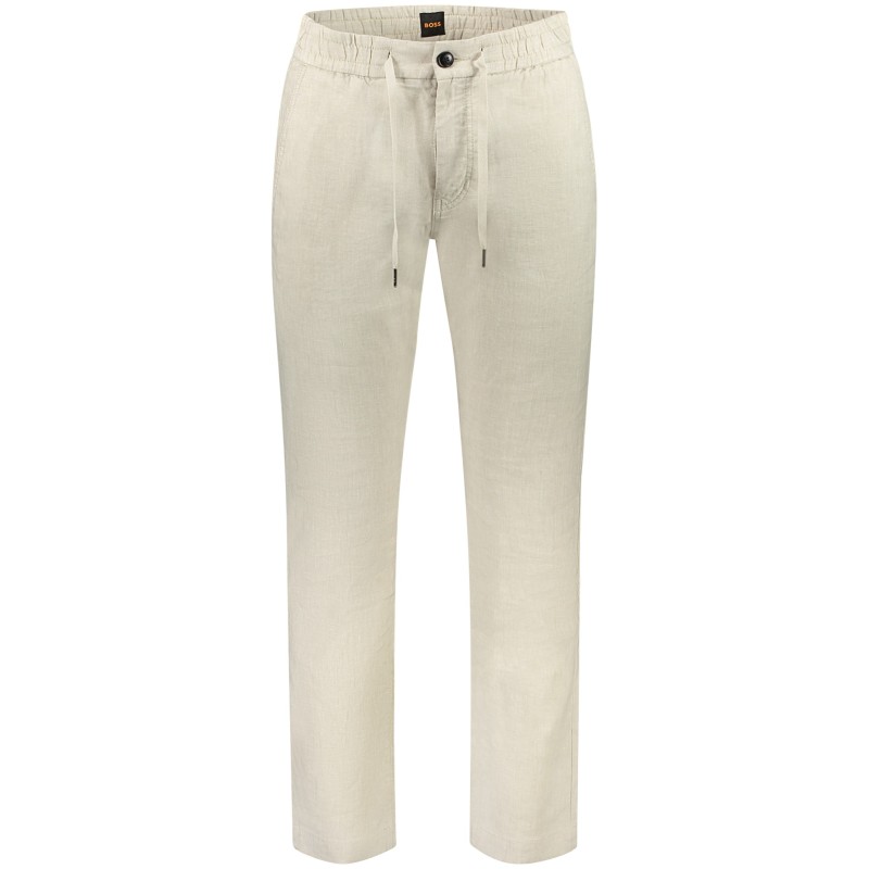 BOSS PANTALONE UOMO BEIGE BOSS PANTALONE UOMO BEIGE