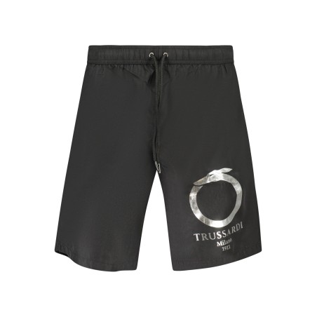 TRUSSARDI PANTALONE SHORT UOMO NERO