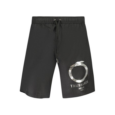 TRUSSARDI PANTALONE SHORT UOMO NERO