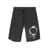 TRUSSARDI PANTALONE SHORT UOMO NERO