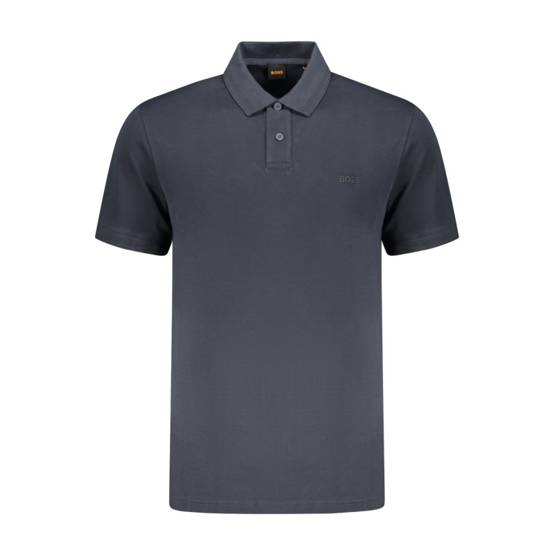 BOSS POLO MANICHE CORTE UOMO BLU BOSS POLO MANICHE CORTE UOMO BLU