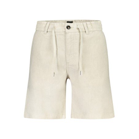 BOSS PANTALONE BERMUDA UOMO BEIGE