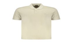 BOSS POLO MANICHE CORTE UOMO BEIGE