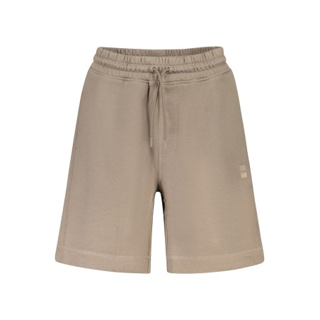 BOSS PANTALONE SHORT UOMO MARRONE