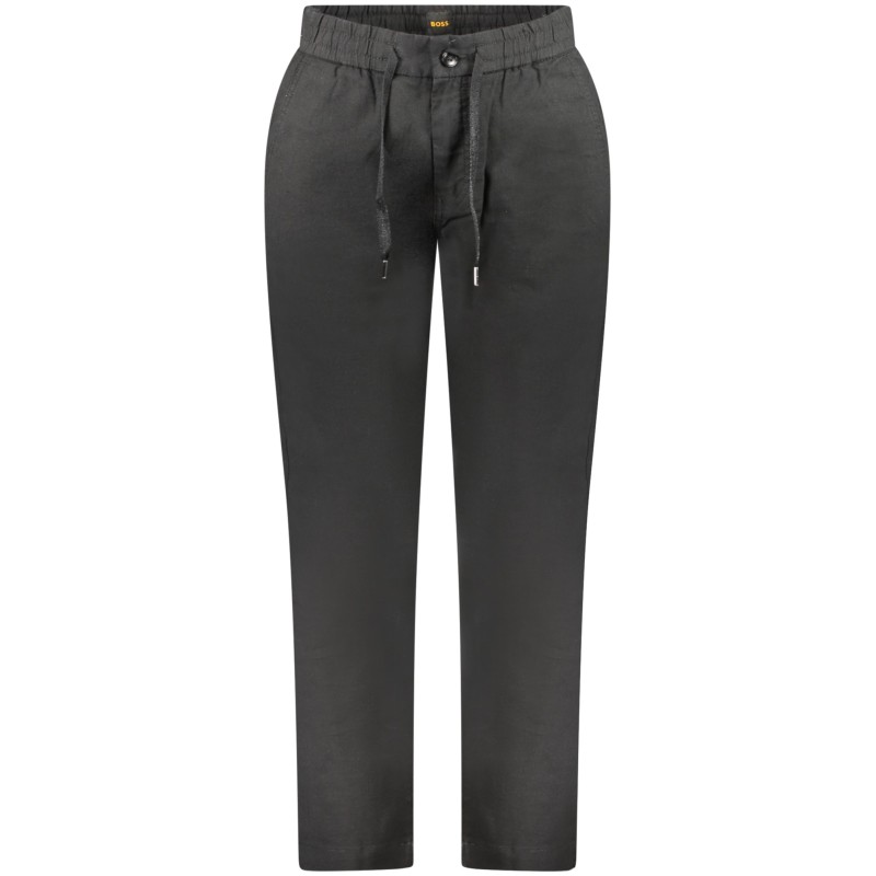 BOSS PANTALONE UOMO NERO BOSS PANTALONE UOMO NERO
