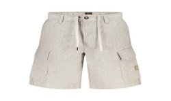 BOSS PANTALONE SHORT UOMO GRIGIO