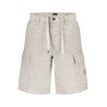 BOSS PANTALONE SHORT UOMO GRIGIO