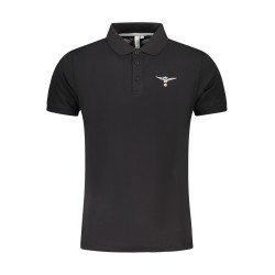 ESERCITO 1659 POLO MANICHE CORTE UOMO NERO
