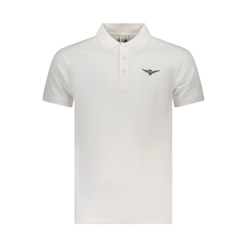 ESERCITO 1659 POLO MANICHE CORTE UOMO BIANCO