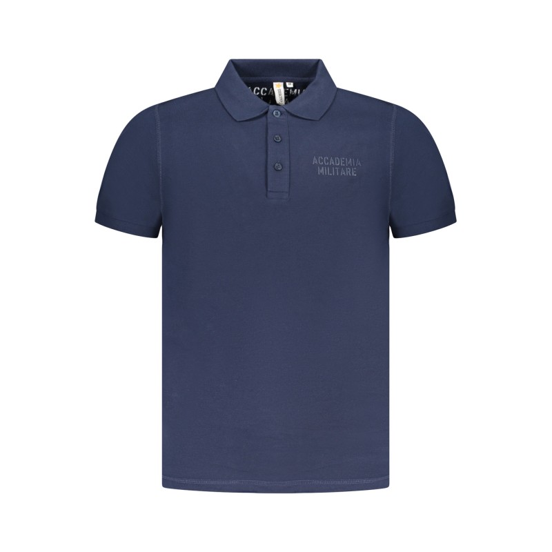 ACCADEMIA MILITARE POLO MANICHE CORTE UOMO BLU ACCADEMIA MILITARE POLO MANICHE CORTE UOMO BLU