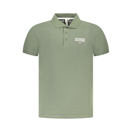 ACCADEMIA MILITARE POLO MANICHE CORTE UOMO VERDE