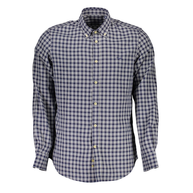 HARMONT & BLAINE CAMICIA MANICHE LUNGHE UOMO BLU