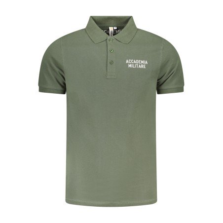 ACCADEMIA MILITARE POLO MANICHE CORTE UOMO VERDE